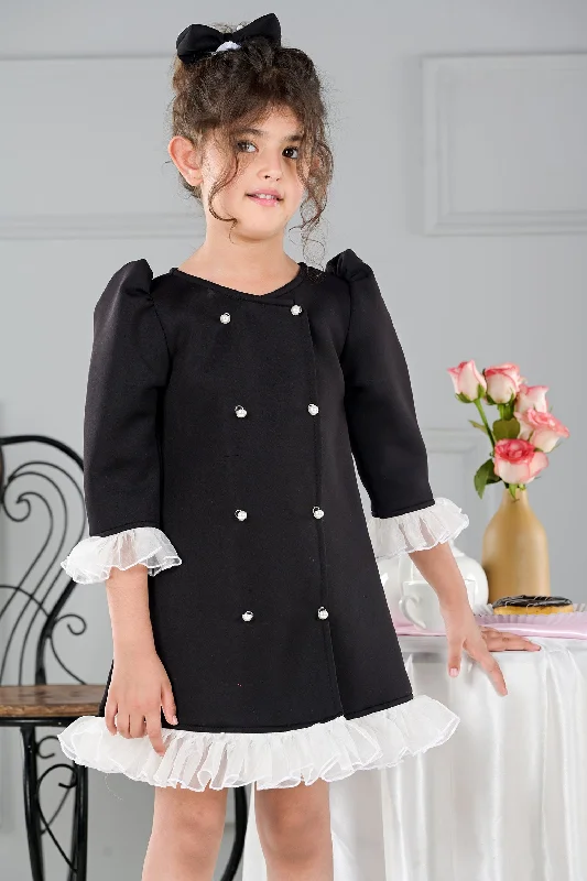 Little Black Duchess Dress Monochrome unclassified dresses