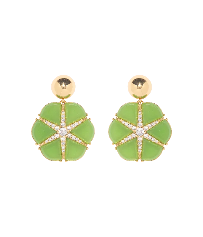 Rosemary Statement Earring | Green Bodycon unclassified dresses