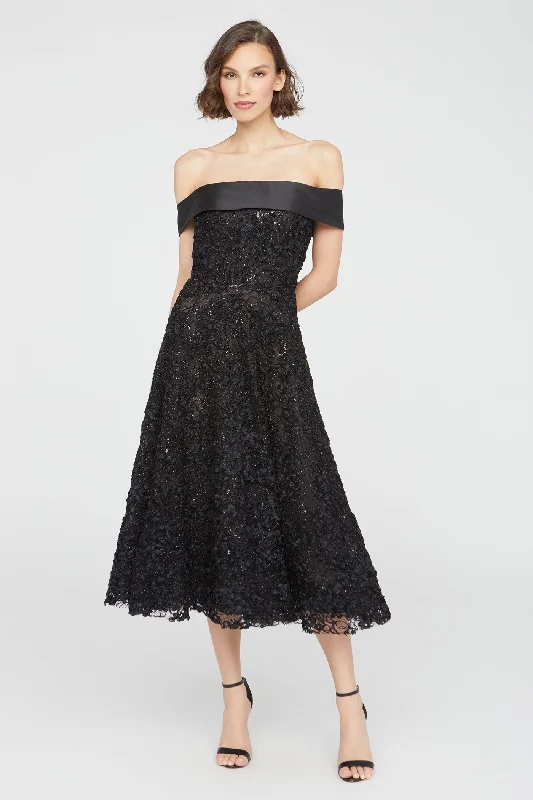 Roxy Off Shoulder A Line Dress Casual unclassified dresses